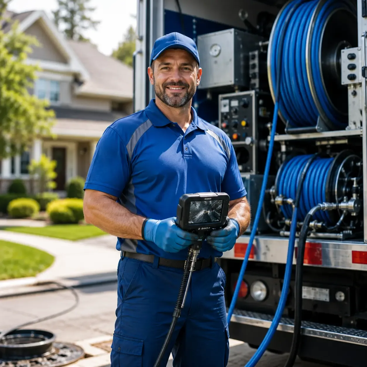 Local outdoor drain cleaning specialists in Newbury, NH